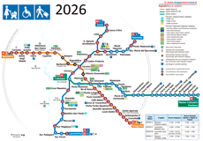 Mappa metro Roma 2026 accessibile con ascensori
